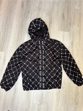 Kids - 3 for $10 - NWOT - Justice Black Hooded Windbreaker